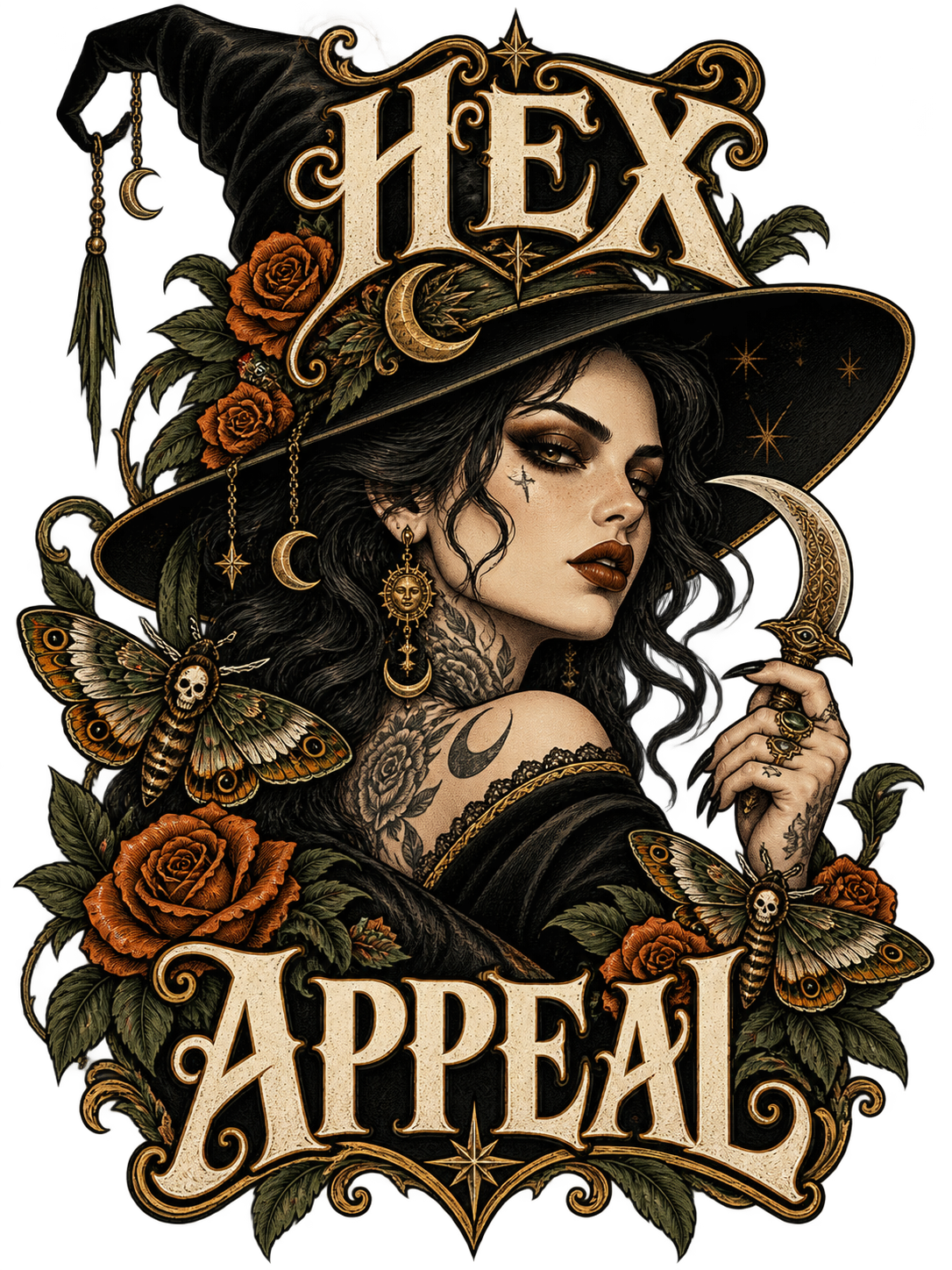 Hex Appeal original tattoo artwork from the Tattoo Media Network shop